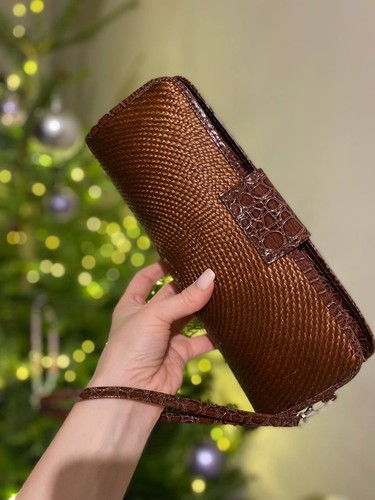 Elegante pochette tessuto - pochette,