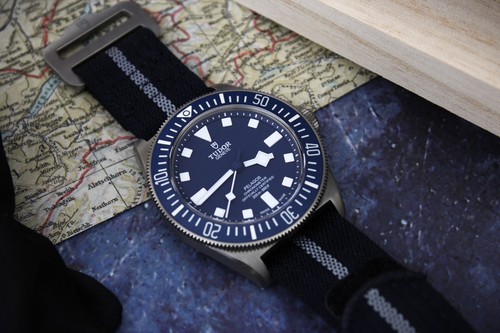 Tudor pelagos fxd blue 25707b - tudor,