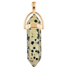 Collana gemma esagonale