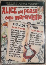 Alice nel paese delle meraviglie 1933 DVD Raro Introvabile Fuori Catalogo 