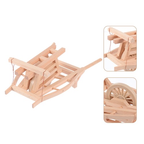 1pz mini attrezzo legno - mini, in