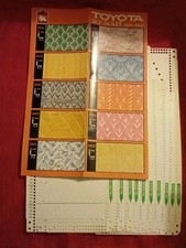  Set di 10 schede punzonatrici