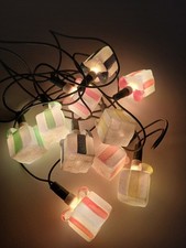 luci per albero di natale vintage  serie da 10 Luci Intercambiab Pacchi Regalo 