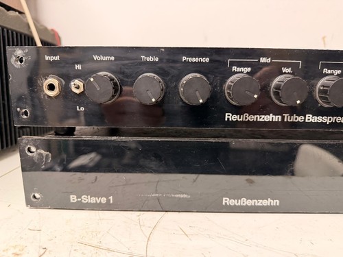 Reussteen tube basspreamp mk2 - reussteen,