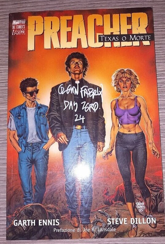 Preacher texas morte magic - o,