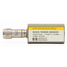 Agilent HP 8481D Power Sensor -70dBm to -20dBm 10MHz-18GHz