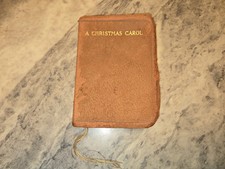 ANTIQUE 4" LEATHER BOUND A