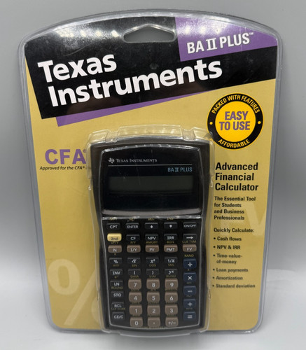 Texas instruments plus - ba, ii
