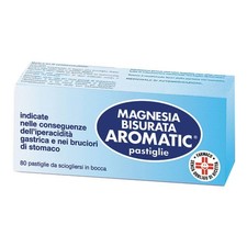 Magnesia Bisurata Aromatica 80 Compresse - Antiacido per il Tratto Digestivo Sup