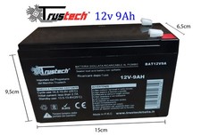 Batteria 12v 9ah piombo - batteria,