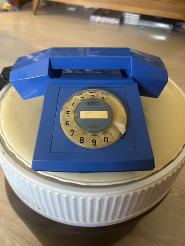 Telefono vintage blu space - telefono,