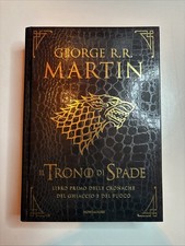 IL TRONO DI SPADE LIBRO PRIMO DELUXE PELLE DI DRAGO - GEORGE R.R. MARTIN - 2017