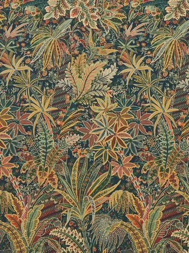 Tessuto stampa botanica - tessuto,