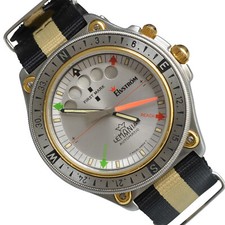LEMANIA First Mark Elvstrom 43MM 8734 Regata Yacht Timer anni '90