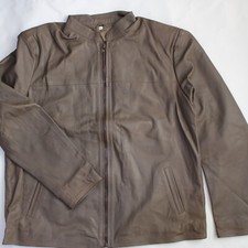 giacca uomo biker vera pelle