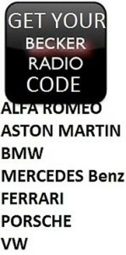 Sblocca tua radio becker - la,