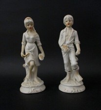 ✅ COPPIA ANTICHE STATUINE