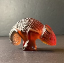 Lalique Amber Chameleon 1 Of