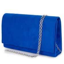 Pochette blu elettrico