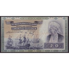 NETHERLANDS 20 Gulden 1941