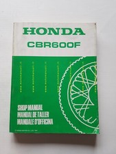 HONDA CBR 600 F 1987 manuale