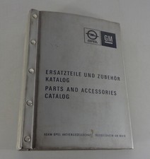 Catalogo Parti / Catalogo Ricambi Opel Bedford Blitz CF Dal 1969 Std. 1973