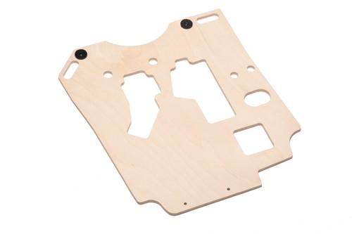 Pedaliera legno guida - in,