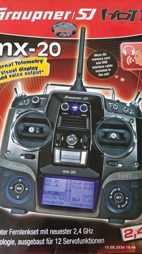 Graupner hott - mx-20,
