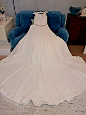 ExDisplay VICTORIA JANE ABITO DA SPOSA RONALD JOYCE taglia 20 vestibilità 14 16 18 org £ 1200