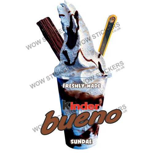 Adesivo furgone gelato - , kinder