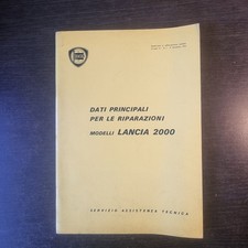 Lancia 2000 - Dati Principali