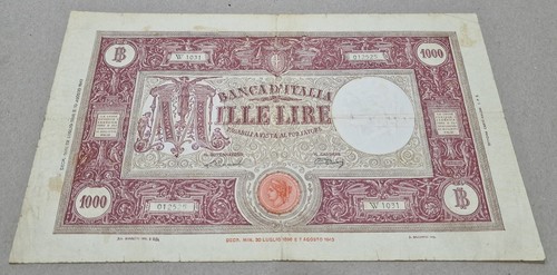 Mille 1000 lire grande - grande, m