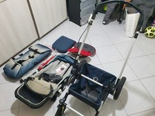 passeggino bugaboo Camaleon 3 Nero Verde Completo Di Accessori