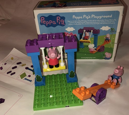 Peppa pig playground 15pz - pig,