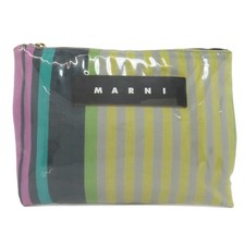 Borsa pochette MARNI a righe