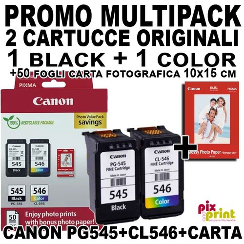 Canon 545 546 cartucce - canon, pg-545
