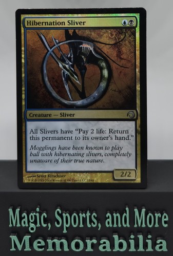 Mtg hibernation sliver foil - hibernation,