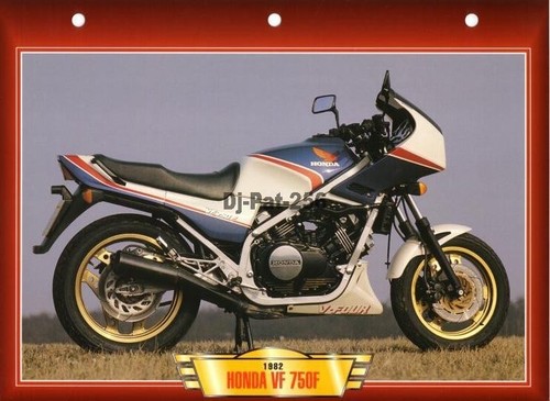 Fiche moto honda 750 - 750, f
