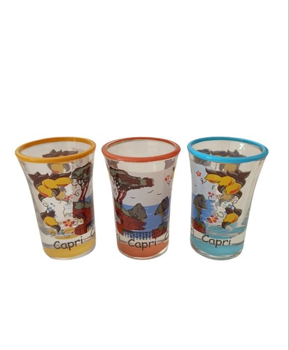 Bicchierini liquore capri - bicchierini,