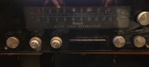 Mcintosh mx112 stereo - mx112, tuner