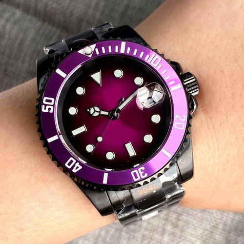 Orologio automatico pvd nero - orologio,