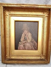 antique painting second half