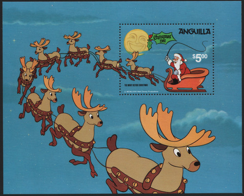 Foglietto natale 1981 - foglietto,