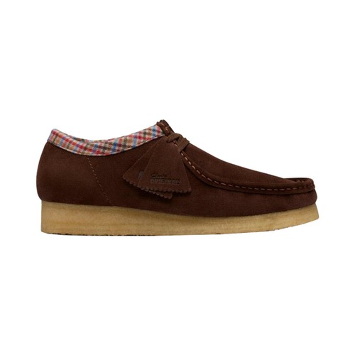 Clarks wallabee marrone - wallabee,
