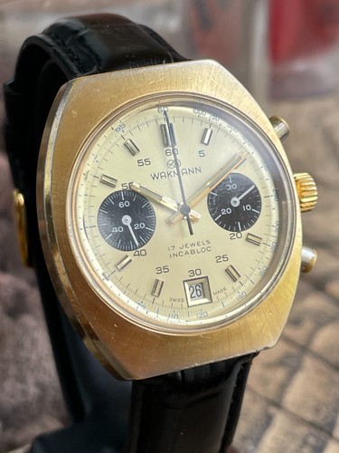 Cronografo vintage wakmann - cronografo,