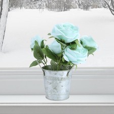  3 Pcs Secchiello Latta Vasetti Per Fiori Di Portavasi Da Esterno