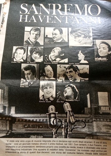 Sanremo festival 1951 1971 - festival, 1951-1971