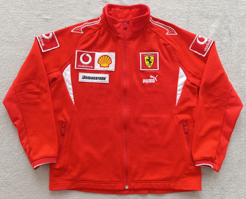 Giacca rossa ferrari vodafone - giacca,