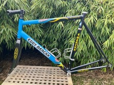 nice Cult Eddy Merckx Alu Team Domo frame set telaio with Low Km Campagnolo BB