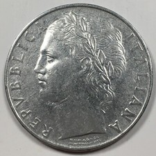 1957 Italy 100 Lire - Fine or